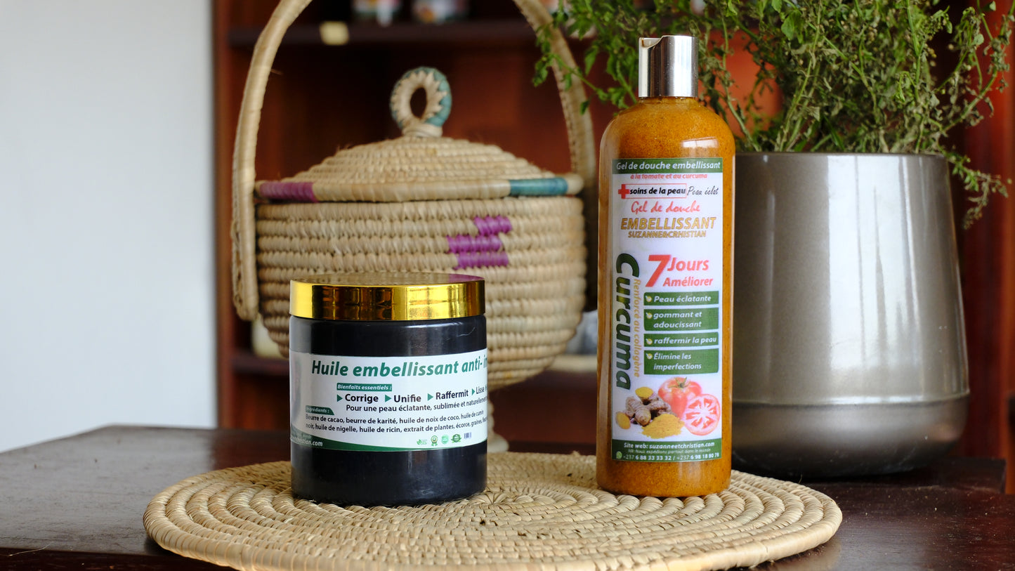 Kit embellissant anti-imperfection pour le corps grand format