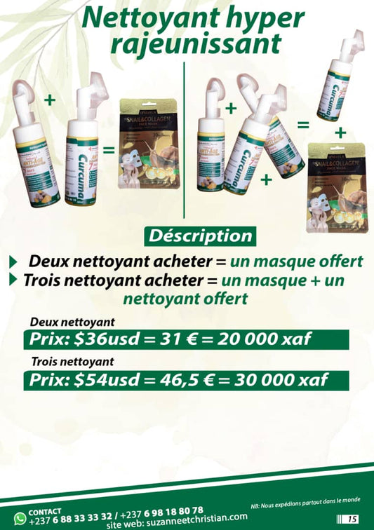 PROMOTION (NETTOYANT ANTI-AGE suzanneetchristian)